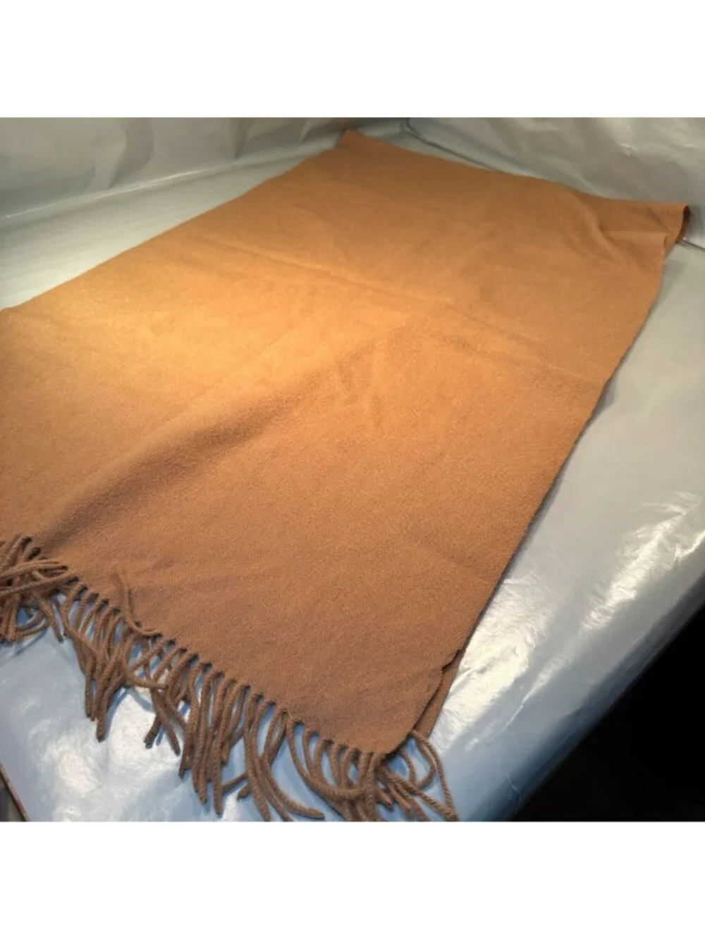 Scotch Soda Maison Scotch Wool Shawl Throw Grandiose Formidable Fringe Wrap